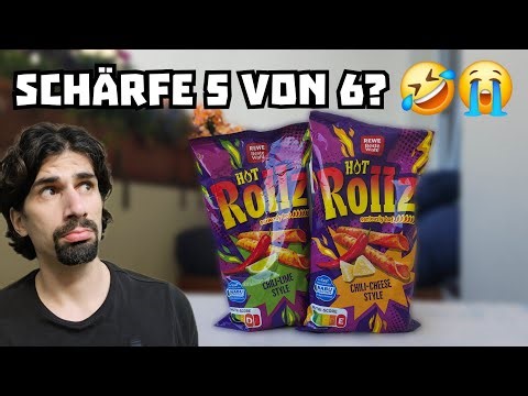 REWE Hot Rollz review – Chili-Lime & Chili-Cheese in direct comparison! 🌶🔥
