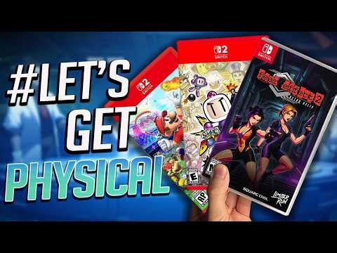 NEW Switch Game Releases This Week! Switch 2 Bonanza! #LetsGetPhysical