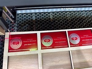 Custom Laser Engraved Metal Business Cards - Etsy