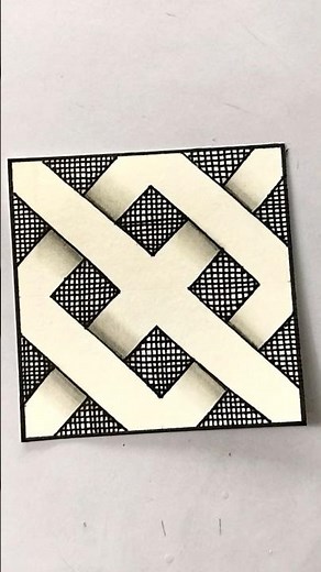 pattern drawing-16 #3dart #patternart #shorts