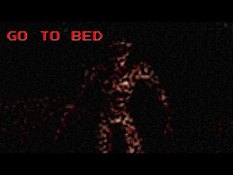 Go To Bed : indie horror gameplay walkthrough