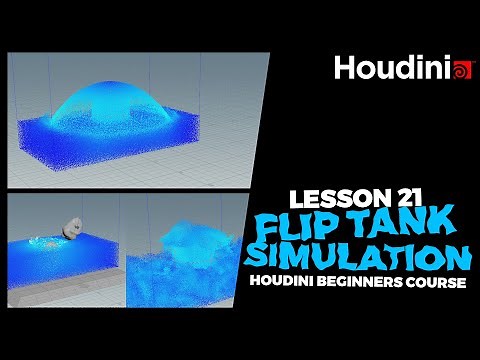 Master Flip Tank Simulations with Houdini | Lesson 21