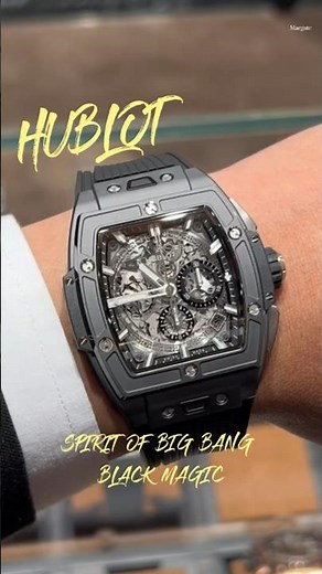 Hublot spirit of big bang black ceramic 42mm