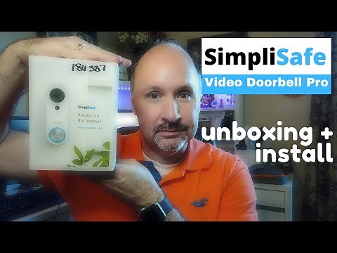 SimpliSafe Video Doorbell Pro | Unboxing and Installation