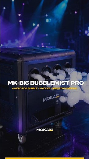 Fog Bubble Machine for Weddings & Live Events | MK-B16 BubbleMist Pro