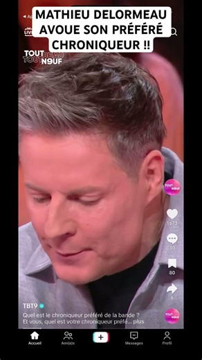 MATTHIEU DELORMEAU ADMITS TO HAVING A FAVORITE COLUMNIST ON THE SHOW!!!