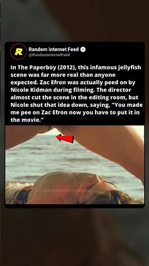 Nicole Kidman ACTUALLY Peed On Zac Efron 😳