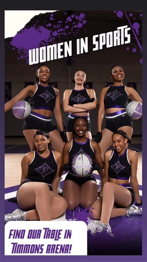 Purple Diamonds | Come check out your Furman Purple Diamonds in Timmons Arena from 12:00pm-1:45pm to celebrate our Women in Sports! Stop by our table for a... | Instagram