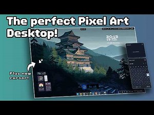 No One Customizes Windows Like This | Full Pixel Art UI makeover