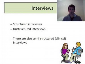Research methods interviews and questionnaires