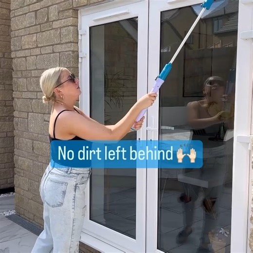 Our Hurricane Spin Scrubber isn’t just for indoors! Cordless and rechargeable, this powerful spinning brush is fabulous for sprucing up the garden patio, cleaning the tops of your patio doors like Ellie Polly, and more! With three interchangeable heads plus a handle that extends over 4ft, you can easily clean awkward areas without straining your back too. Shop now to make cleaning easy, outdoors and indoors: https://bit.ly/3JdU7dN | JML - Everyday Easier