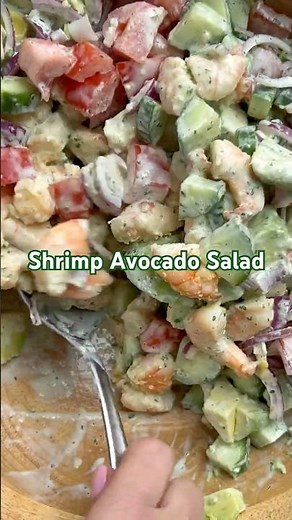 Shrimp Avocado Salad