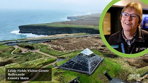 In this episode of our ‘People and Places of North Mayo’ video series, we hear the fascinating story of the remarkable Céide Fields and we meet with the wonderful Gretta Byrne – Archaeologist and Manager of the award winning, newly renovated Céide Fields Visitor Centre. Nestled between Belderrig and Ballycastle this amazing site contains the oldest known stone-walled fields in the world – dating back an incredible 6,000 years. It is one of the most historically significant sites on the planet an