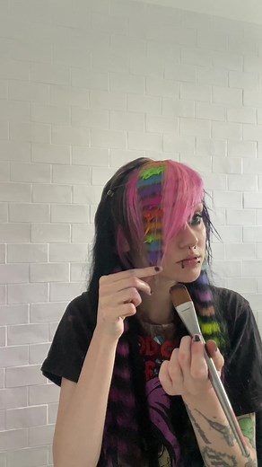 Vibrant Hair Dye Transformations for Scene Queens