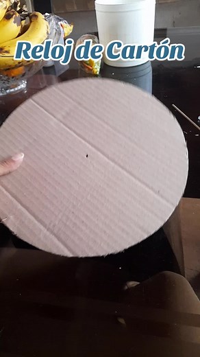 Cómo hacer un reloj de cartón fácil y creativo