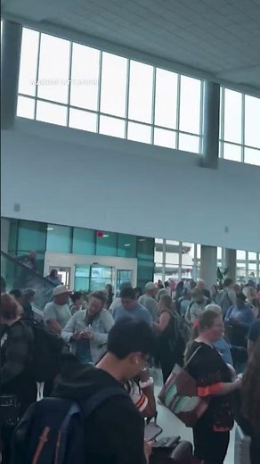 Hours-long TSA lines amid partial government shutdown