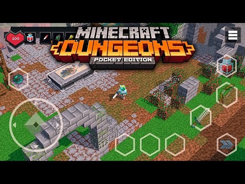 MINECRAFT DUNGEONS PARA ANDROID! 😍 (POCKET EDITION) | El Mejor Port (DESCARGA) (GRATIS)