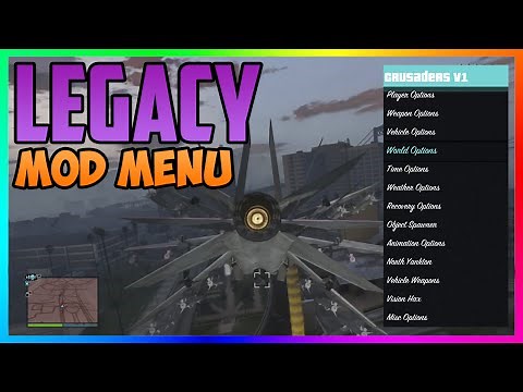 GTA 5 Online: "LEGACY MOD MENU 1.27 + DOWNLOAD - PS3 + 360 Mod Menu Showcase" (GTA 5 Mods)