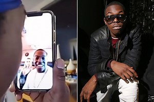 Bobby Shmurda is released from jail as friends pick him up in a private jet