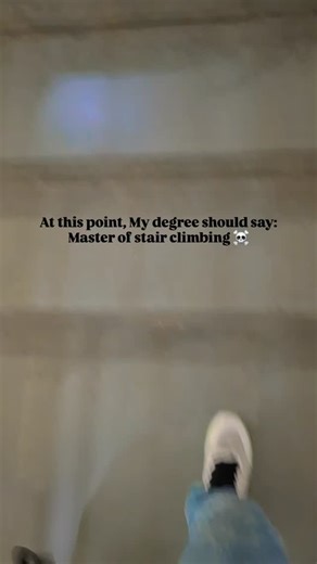 Mohammed Irfan Saifi | At this point, My degree should say: Master of stair climbing ☠️.. . . . . . . . #instalike #collegelife #viralvide #like4like #viralvide... | Instagram