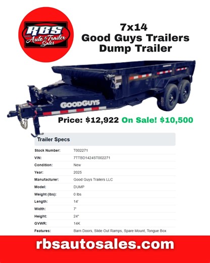 11 shares | Trailer Sale! rbsautosales.com | RBS Auto & Trailer Sales: Sykesville, MD | Facebook