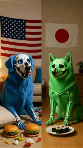 Japanese Dog vs American Dog — Which Life Is Better? #shorts