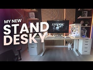 Desky Desk Setup Tour & Full Assembly – The Ultimate Sit Stand Desk for Gaming & Productivity!