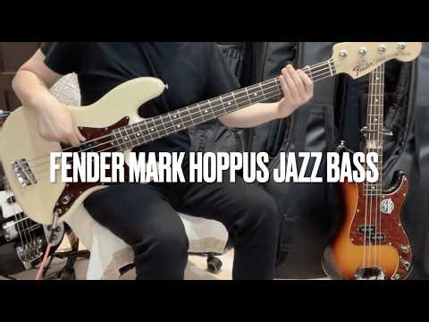 Fender Mark Hoppus Jazz Bass Demo With Tone Control Mod | Disco, Slap & R&B Tests