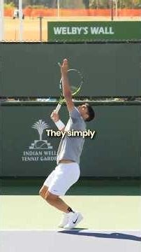 Serve Power Feels Forced? Top Players Relax Here #tennis #TennisServe #ServePower