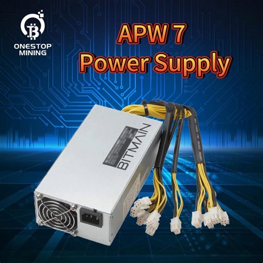 OnestopMining_Official | 💥New Bitmain Power supplyAPW7 1800W PSUAntminer L3+L3++ $9 D3 110-220V Miner💥 💌DM for more information 💻Store Links... | Instagram