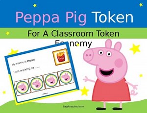Token Boards | Peppa Pig Token Boards | Visual Behavior Management
