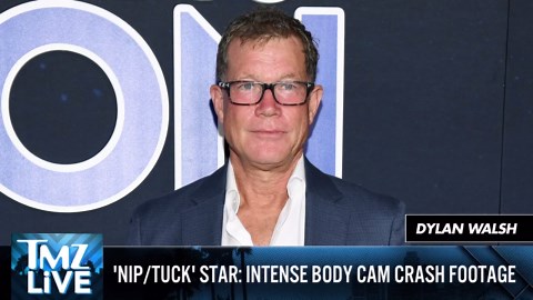 Police Video Shows 'Nip/Tuck' Star Dylan Walsh in Aftermath of Car Crash | TMZ Live
