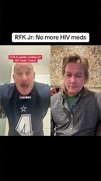 RFK Jr: No more HIV meds #duet #HIV #rfkjr #medication #walgreens #cancelled #CVS #pharmacy #maga