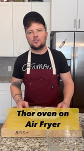 Pre sear vs No sear on the air fryer setting in my THOR Kitchen oven! This is my new favorite way to cook chicken! #fyp #masterchef #thor | Chef Derrick Fox