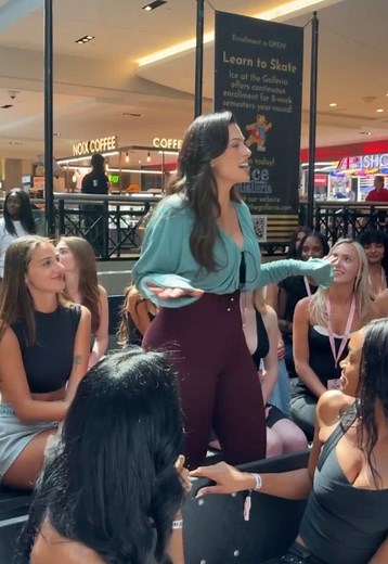 Ashley Graham's Confident Moment in Houston