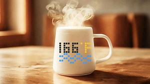 PixelMug P1 AI Smart Coffee Mug with Pixel Display : A Mug Like No Other