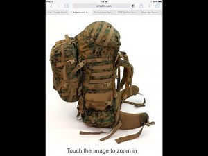 ILBE MARINE MARPAT PACK, BUGOUT BAG, I.N.C.H. BAG/ REVIEW