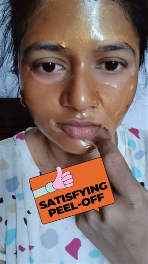 How to Peel-Off 🫰🏻Everyuth Golden Glow Face Mask #sweetsusi #skin #shorts #shortsfeed #youtubeshorts