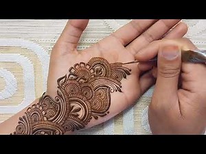 Easy mehndi design | Simple mehndi design | Arabic mehndi design | Mehandi design | Mehendi k design