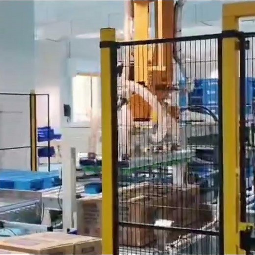 Automated Palletizer Workflow Demonstration