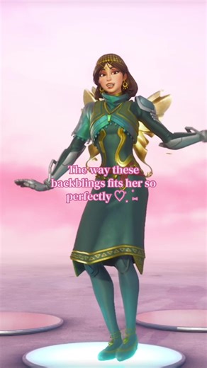 Gorgeous Fortnite Skin with Perfect Backblings