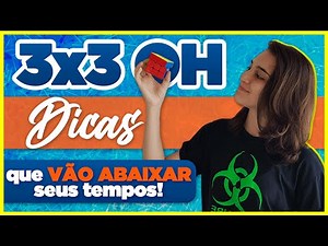 TUTORIAL and TIPS 3x3 OH | Rubik's Cube with just one hand