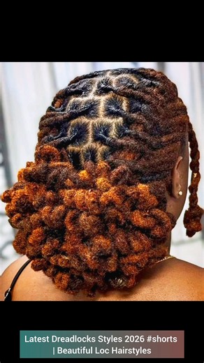 Latest Dreadlocks Styles 2026 #shorts |Beautiful Loc Hairstyles #hairstyles #dreadlocks #naturalhair