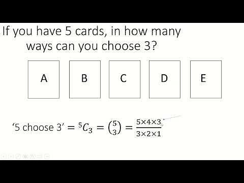 The choose function (intro to TMUA binomial expansion)