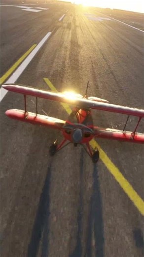 Epic Drifting Landing at Gibraltar Airport - Pitts Special S-1S