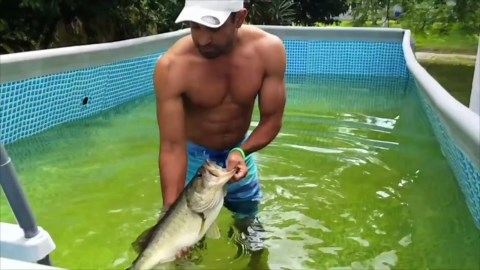 Catching Fish Using Only Walmart’s Cheapest Fishing Gear!