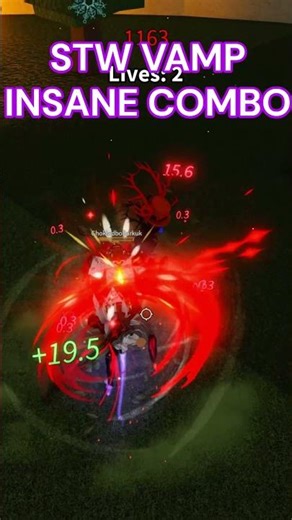 STW VAMP INSANE 70% COMBO #yba #roblox #trending #shorts #tiktok #viralvideo #viralshorts #jjba
