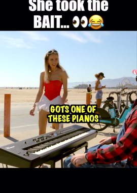 Watch me surprise folks with piano magic!