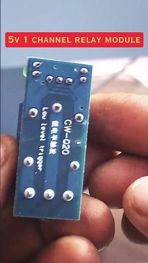 #shorts -How 5V DC Relay module look like? Arduino projects | Arduino sensors