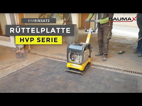 BAUMAX Rüttelplatte HVP-Serie